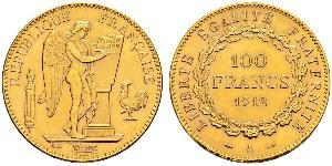 100 Franc French First Republic (1792-1804) Gold 