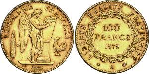 100 Franc French Third Republic (1870-1940)  Gold 