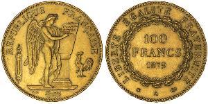 100 Franc French Third Republic (1870-1940)  Gold 