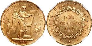 100 Franc French Third Republic (1870-1940)  Gold 