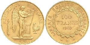 100 Franc French Third Republic (1870-1940)  Gold 