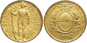 100 Franc Schweiz Gold 