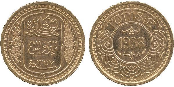 100 Franc Tunesien Gold 