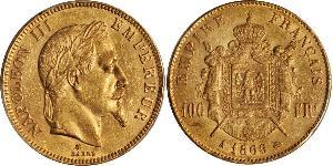 100 Franc Zweites Kaiserreich (1852-1870) Gold Napoleon III (1808-1873)