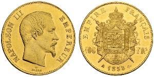 100 Franc Zweites Kaiserreich (1852-1870) Gold Napoleon III (1808-1873)