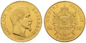 100 Franc Zweites Kaiserreich (1852-1870) Gold Napoleon III (1808-1873)