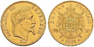 100 Franc Zweites Kaiserreich (1852-1870) Gold Napoleon III (1808-1873)