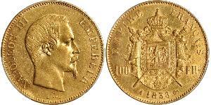 100 Franc Zweites Kaiserreich (1852-1870) Gold Napoleon III (1808-1873)