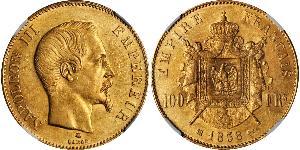 100 Franc Zweites Kaiserreich (1852-1870) Gold Napoleon III (1808-1873)