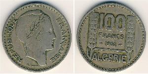 100 Franc Algerien Kupfer/Nickel 