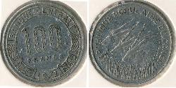 100 Franc Demokratische Republik Kongo Kupfer/Nickel 