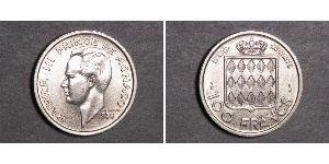 100 Franc Monaco Kupfer/Nickel 