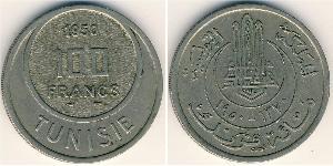 100 Franc Tunesien Kupfer/Nickel 