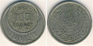 100 Franc Tunesien Kupfer/Nickel 