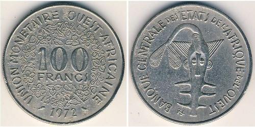 100 Franc African Union Nichel 