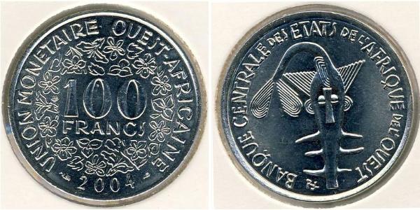 100 Franc African Union Nichel 