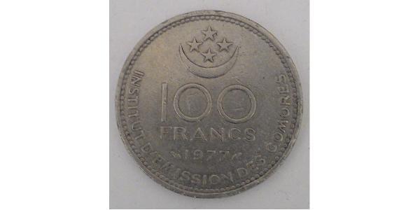 100 Franc Komoren Nickel 