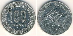 100 Franc République centrafricaine Nickel 