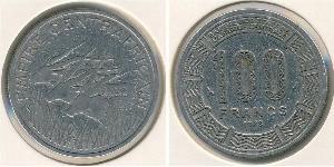 100 Franc République centrafricaine Nickel 