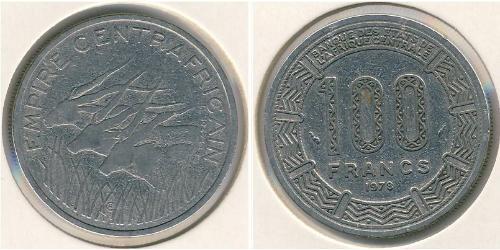 100 Franc République centrafricaine Nickel 