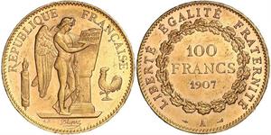 100 Franc Première République française  (1792-1804) Or 