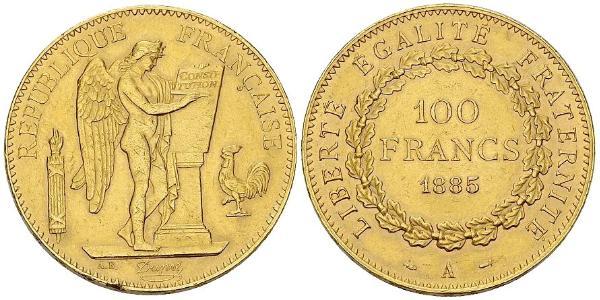 100 Franc Première République française  (1792-1804) Or 