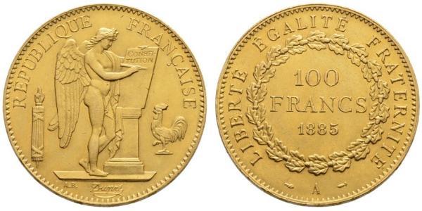 100 Franc Première République française  (1792-1804) Or 