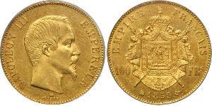 100 Franc Second Empire (1852-1870) Or Napoleon III (1808-1873)