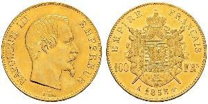 100 Franc Second Empire (1852-1870) Or Napoleon III (1808-1873)