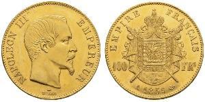 100 Franc Second Empire (1852-1870) Or Napoleon III (1808-1873)