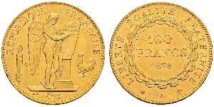 100 Franc French First Republic  (1792-1804) Oro 