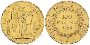 100 Franc French First Republic  (1792-1804) Oro 