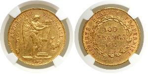 100 Franc French First Republic  (1792-1804) Oro 