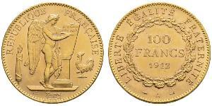 100 Franc Primera República Francesa  (1792-1804) Oro 