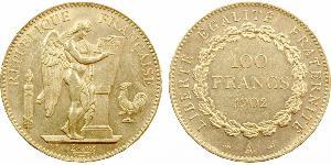 100 Franc Primera República Francesa  (1792-1804) Oro 