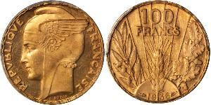 100 Franc Tercera República Francesa (1870-1940)  Oro 