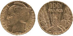 100 Franc Tercera República Francesa (1870-1940)  Oro 