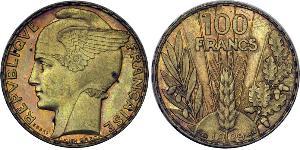 100 Franc Tercera República Francesa (1870-1940)  Oro 