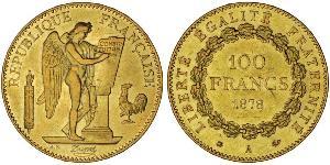 100 Franc Terza Repubblica francese (1870-1940)  Oro 