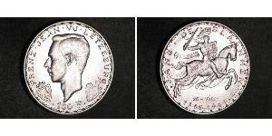 100 Franc Luxemburgo Plata 