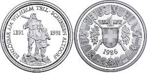 100 Franc Schweiz Platin 