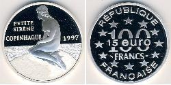 100 Franc Frankreich Silber 