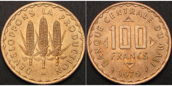 100 Franc Malí  