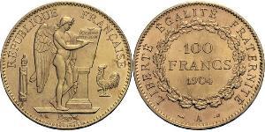 100 Franc 法兰西第一共和国 (1792 - 1804) 金 