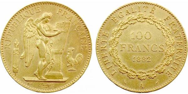 100 Franc 法兰西第一共和国 (1792 - 1804) 金 