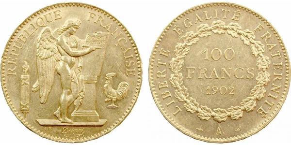 100 Franc 法兰西第一共和国 (1792 - 1804) 金 