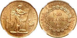 100 Franc 法兰西第三共和国 (1870 - 1940) 金 