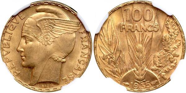 100 Franc 法兰西第三共和国 (1870 - 1940) 金 
