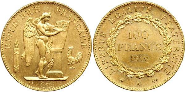 100 Franc 法兰西第三共和国 (1870 - 1940) 金 