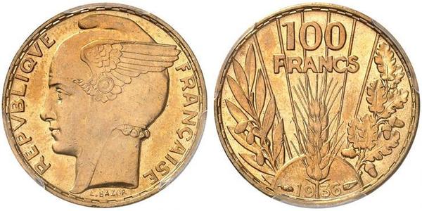 100 Franc 法兰西第三共和国 (1870 - 1940) 金 